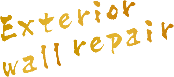 Exterior wall repair